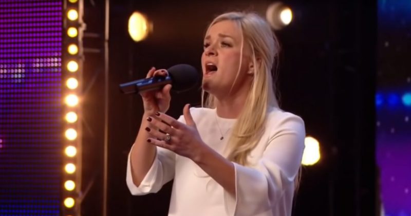 Una madre comenzó a cantar 'With You' en Britain's Got Talent y todos los demás quedaron sorprendidos por su voz... ¡Video adjunto!