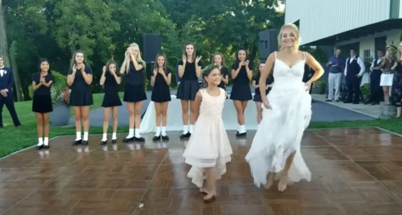 "Los familiares y amigos nunca olvidarán la sorpresa inusual de la novia para su esposo. VIDEO"