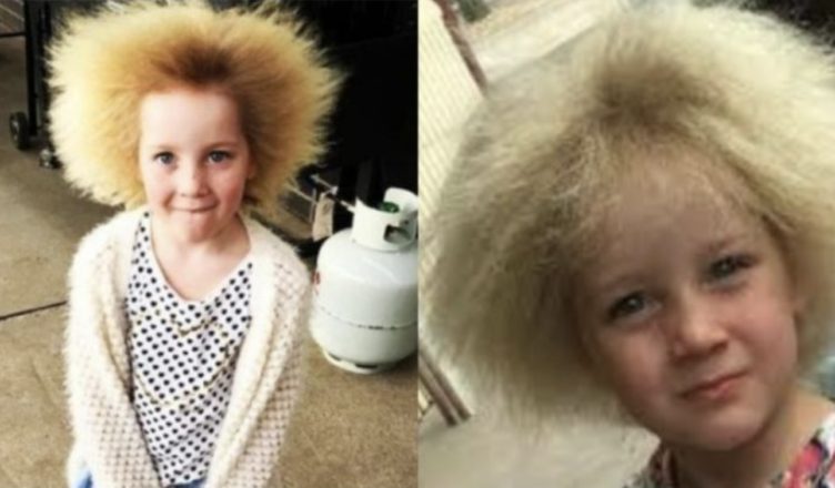 Mira cómo luce la pequeña niña australiana conocida por su cabello con un nuevo peinado.