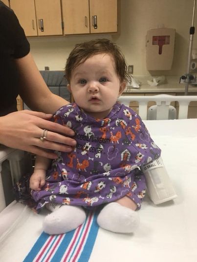 Niña de 21 meses vence el cáncer en etapa 4. Ha estado luchando contra el cáncer desde los 4 meses de edad.