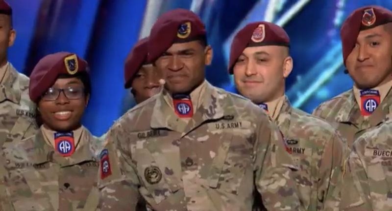 Deslumbrante actuación de soldados de 'My Girl' en AGT deja a la audiencia asombrada: el notable 82º Coro Aerotransportado.