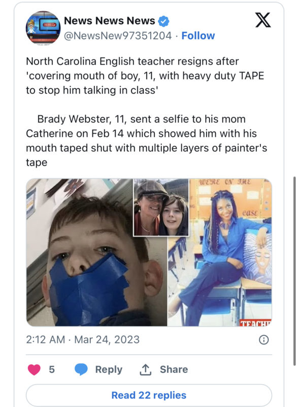 Escandaloso Incidente del Duct Tape: La Disciplina No Convencional de un Maestro se Vuelve Viral. ¡Lo que Sucede Después es Simplemente Increíble!