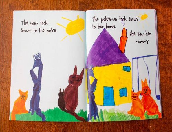 "Esta increíble niña de 5 años entró en el Libro Guinness de los Récords como la autora más joven del mundo."