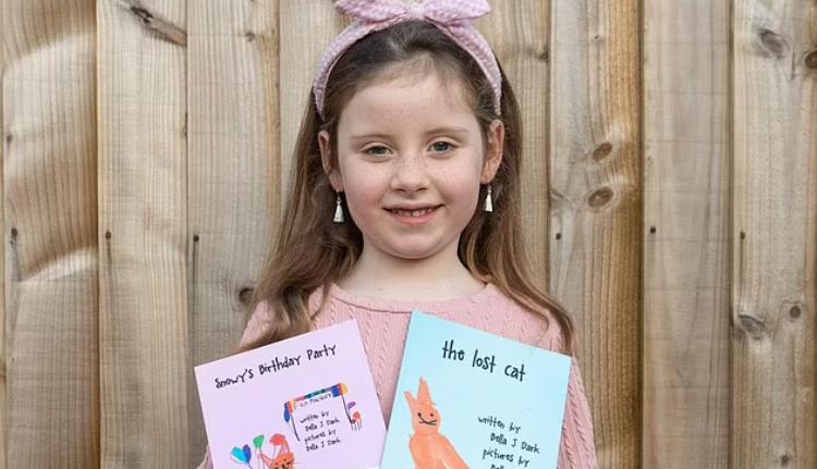 "Esta increíble niña de 5 años entró en el Libro Guinness de los Récords como la autora más joven del mundo."