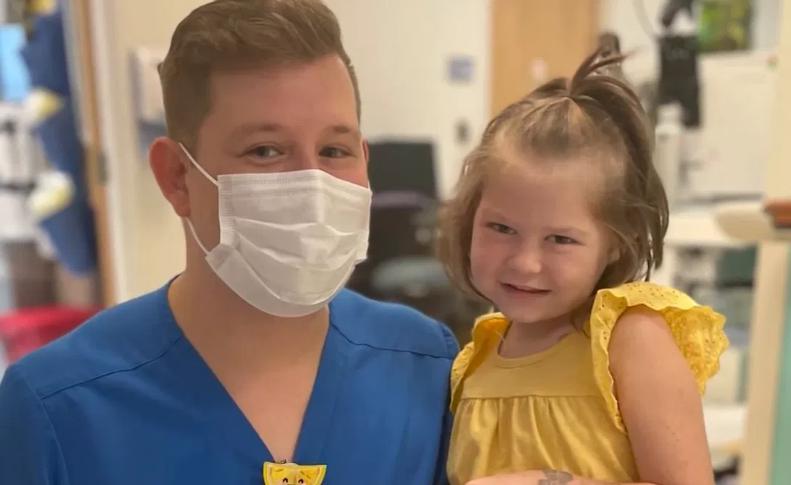 El club de motociclistas avanza con el propósito más noble: ayudar a una valiente niña que sufre de leucemia.