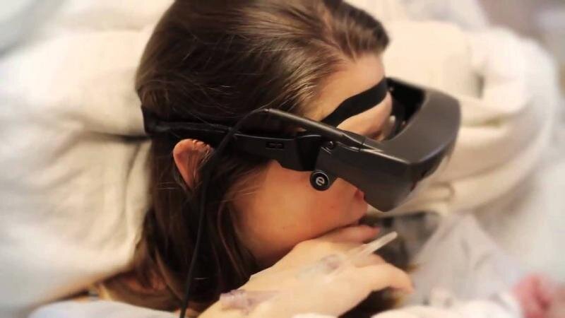 Un milagro de la tecnología: una madre ciega vio a su bebé recién nacido.