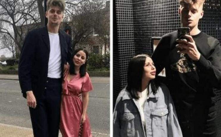 Gulliver y Thumbelina: La estatura de la esposa es una vez y media menor que la del esposo.