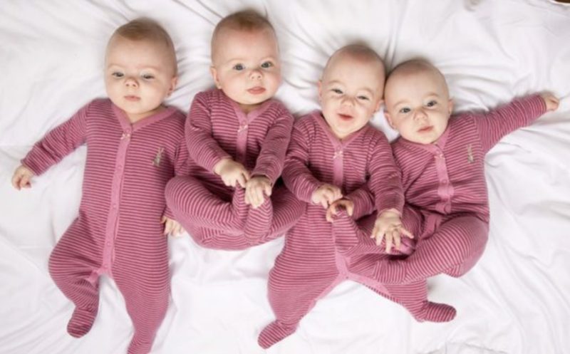 "Conoce a los adorables cuádruples de 70 millones que son el mejor regalo de Navidad de mamá."
