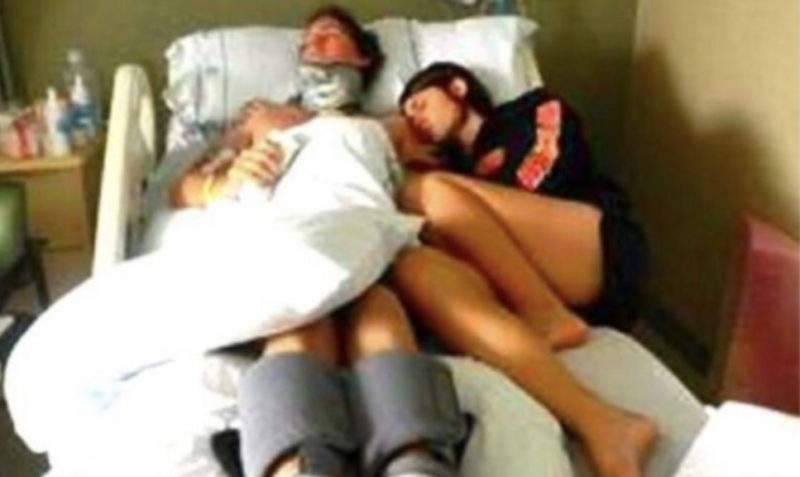 Ella se negó a desconectar el soporte vital de su esposo, y muchos meses después, él volvió a la vida y dijo dos palabras sorprendentes.