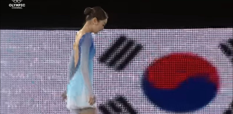 "Internet ne se lasse pas de la performance de patinage artistique de Yuna Kim sur 'Imagine' | REGARDEZ"
