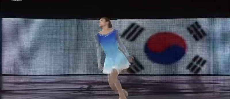 "Internet ne se lasse pas de la performance de patinage artistique de Yuna Kim sur 'Imagine' | REGARDEZ"