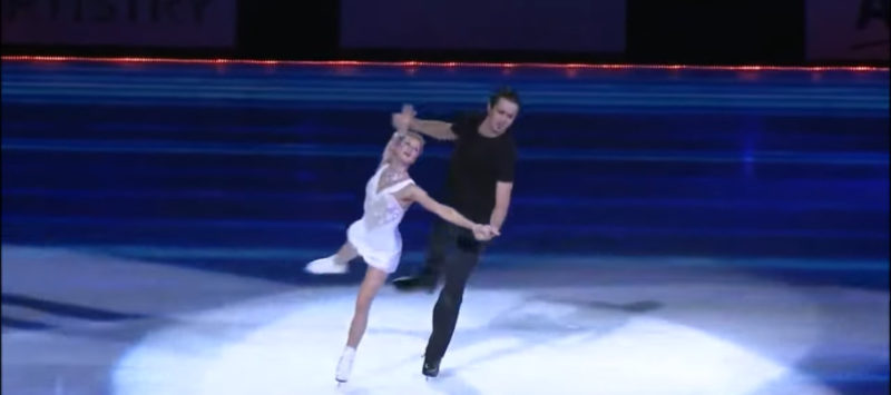 Absolutamente impresionante: los patinadores artísticos cautivan a la audiencia con su actuación de "Sound of Silence".