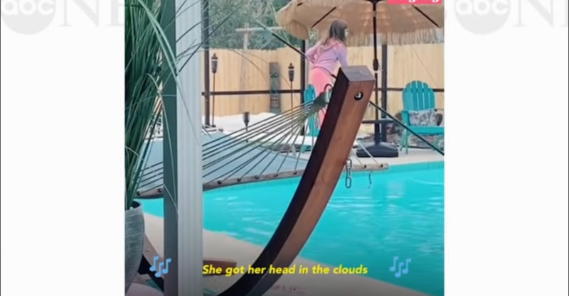Orgulloso Papá Graba en Secreto a su Hija Cantando una Canción de Alicia Keys Mientras Limpia la Piscina. VIDEO