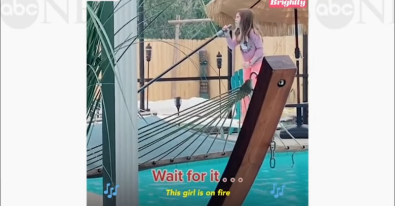 Orgulloso Papá Graba en Secreto a su Hija Cantando una Canción de Alicia Keys Mientras Limpia la Piscina. VIDEO