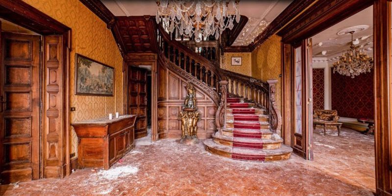 Villa victoriana abandonada