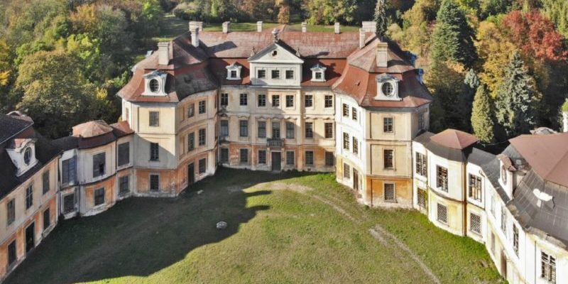 Castillo abandonado en la República Checa.
