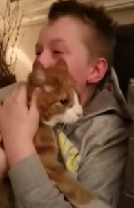 El niño se reencuentra con su gato desaparecido después de una ausencia de siete meses, y juntos hacen un adorable y conmovedor video... Míralo a continuación...