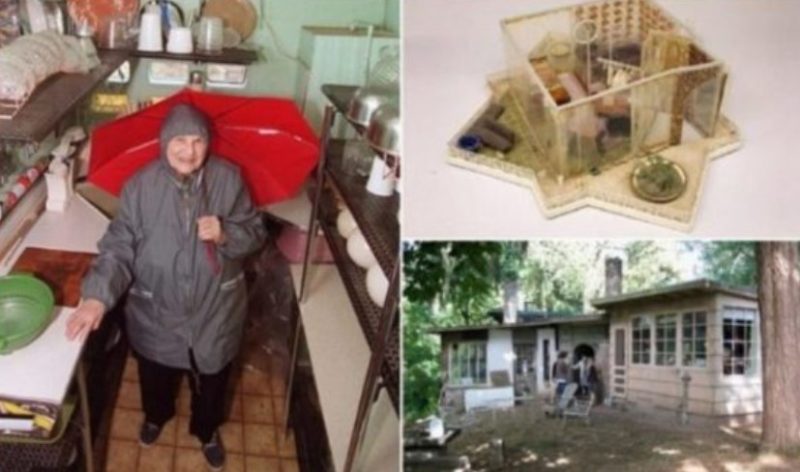 La mujer mayor no ha hecho ninguna limpieza en