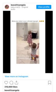Video encantador: Cuando tu hermano se convierte en tu animador número uno.