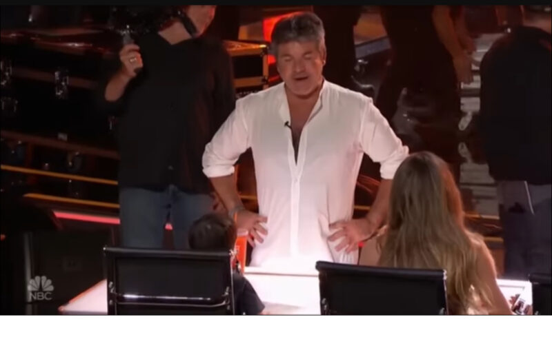 Esto nunca ha sucedido antes en la historia, Simon Cowell rompe a llorar...