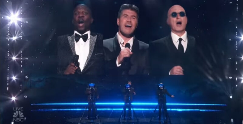 ¡Fue algo inolvidable! Simon Cowell e hijo cantan una versión adorablemente angelical de "Don't Stop Believin"