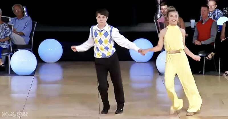 Jóvenes bailarines giran y ganan una ovación de pie con la rutina del primer lugar