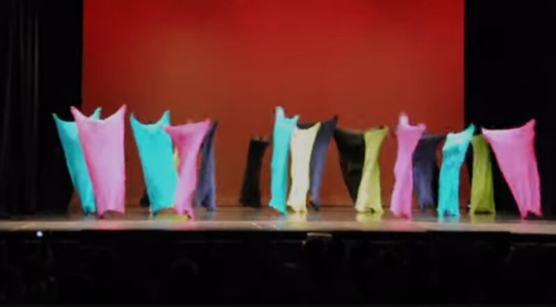 Los niños que subieron al escenario con bolsos dan un giro hilarante, dejando a la multitud con la mayor carcajada