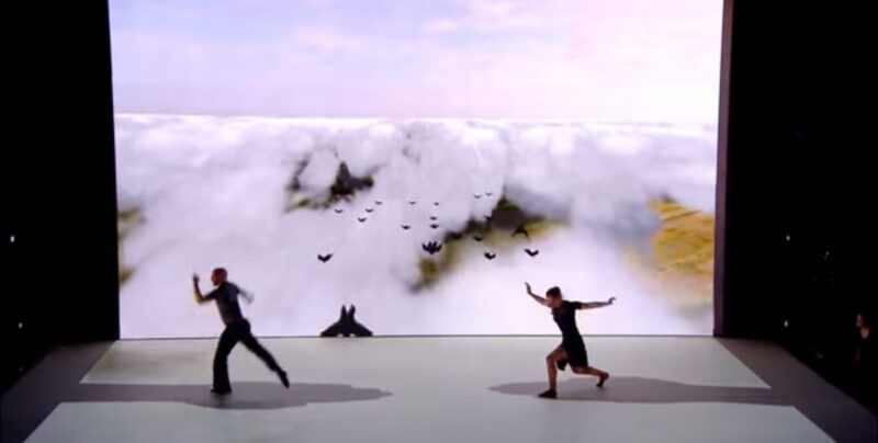 Nunca has visto un espectáculo de danza como el de esta pareja. Cuando comenzaron a bailar, los jueces quedaron en shock.