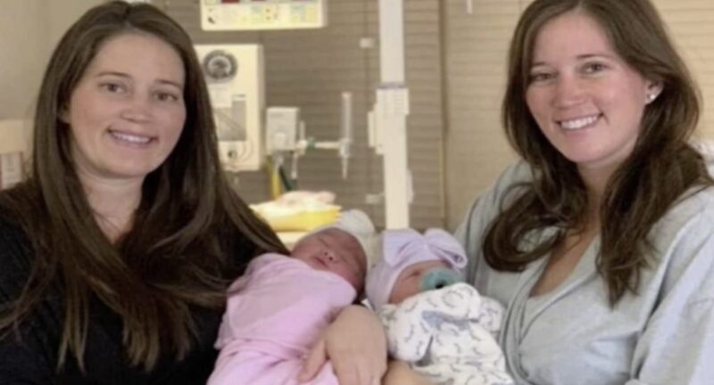 Hermanas gemelas dan a luz a niñas con 90 minutos de diferencia, en su cumpleaños