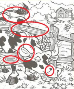 Prueba lógica para adultos: ¡Solo las personas con un alto coeficiente intelectual podrán encontrar el pez escondido en esta imagen!