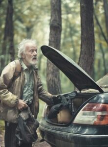 Un abuelo de 70 años se topó con un costoso automóvil abandonado en el bosque. Abrió el maletero y se quedó sin palabras... ¡Estaba en shock! ¿Qué encontró allí?