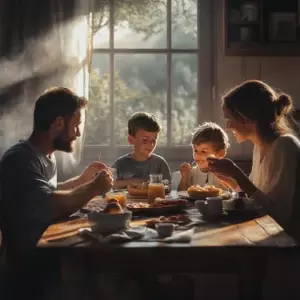 "Dejé a mi hijo con mi nuevo esposo en un viaje de trabajo; un mensaje de audio de mi niño me hizo regresar a casa de inmediato."