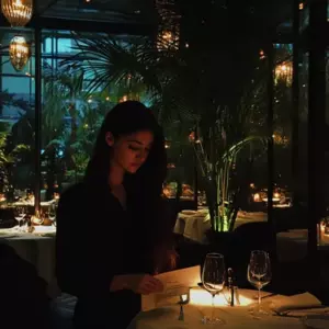 Vi a una hermosa camarera entregarle una nota a mi esposo. Su rostro se puso rojo al leerla