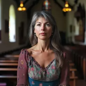 Un extraño irrumpió en mi ceremonia de boda, señaló a mi suegra y dijo: "¡Tú! Levántate el vestido o te arrepentirás".