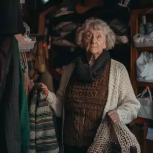 Mi esposa encontró suéteres que tejió para nuestros nietos en una tienda de segunda mano. Estaba tan desconsolada que tuve que darles una lección