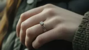 Mujer se quita el anillo de compromiso antes de ir a trabajar hasta que su prometido se da cuenta — Historia del día