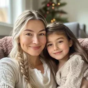 Me puse pálido cuando mi hija escribió al Santa Claus pidiendo "los mismos pendientes en forma de corazón que papá le regaló a la abuela".