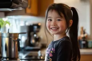 La hija de 7 años de mi prometido cocina el desayuno y hace todas las tareas domésticas todos los días. Me sorprendí cuando descubrí por qué