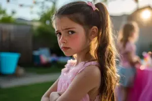 En su séptimo cumpleaños, mi hija apagó las velas de su pastel y dijo: "Deseo que papá nunca me abandone por su nuevo bebé"
