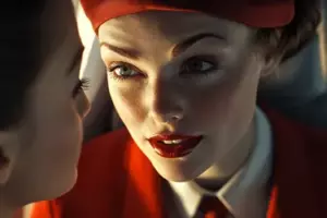 Un asistente de vuelo se me acercó y me dijo: "Quédese después del aterrizaje, por favor, el piloto quiere hablar con usted personalmente".