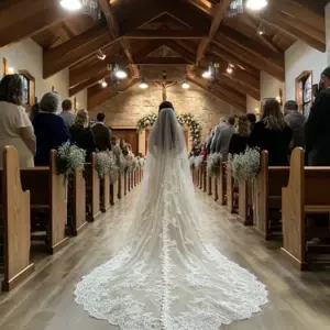 Noté algo extraño en la novia en la boda de mi mejor amiga: cuando levanté su vestido, todos quedaron en shock