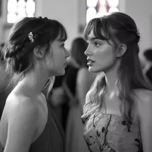 Noté algo extraño en la novia en la boda de mi mejor amiga: cuando levanté su vestido, todos quedaron en shock