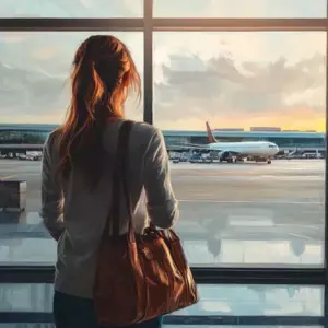 Un encuentro casual en un aeropuerto conduce a un pacto audaz: encontrarse en un año sin información de contacto, pero nada sale según lo planeado – Historia del día