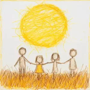 Después de traer a casa un dibujo de una familia de cuatro, mi hijo me presentó a su "nueva hermana" y me puse bastante pálido.