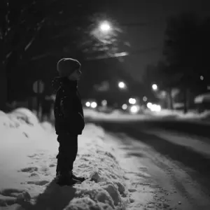 Recogí a un niño que se estaba congelando en la calle; minutos después, mi esposa me amenazó con denunciarme por secuestro