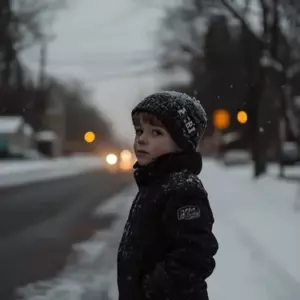 Recogí a un niño que se estaba congelando en la calle; minutos después, mi esposa me amenazó con denunciarme por secuestro