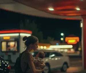 Después de que tuve un aborto espontáneo, mi marido me dejó por un amigo del instituto. Tres años después los vi en una gasolinera y no pude dejar de sonreír.