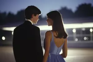 Cuarenta y ocho años después de nuestro último encuentro, mi novia de la secundaria regresó a mi casa con una vieja caja roja.