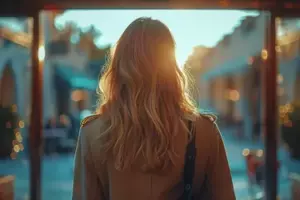 Todas las noches veía a una niña solitaria con una bolsa roja en la parada del autobús. Una mañana, encontré su bolsa en mi puerta.