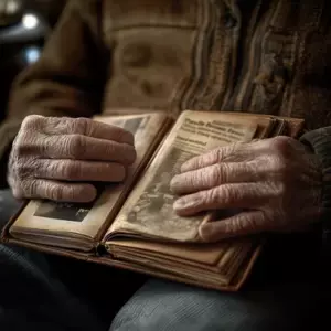 Un anciano solitario invita a su familia a celebrar su 93 cumpleaños, pero solo aparece un extraño